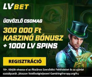 LV Bet Casino Üdvözlő csomag