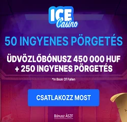 Ice Casino No deposit 50 Free Spins Ice Casino Promo code - 50 Free Spins No deposit bonus